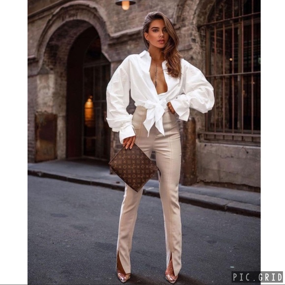 Zara Pants - Zara slit pants